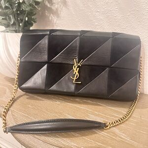 Saint Laurent bag YSL BAG suede leather rive gauche shoulder bag Jamie bag